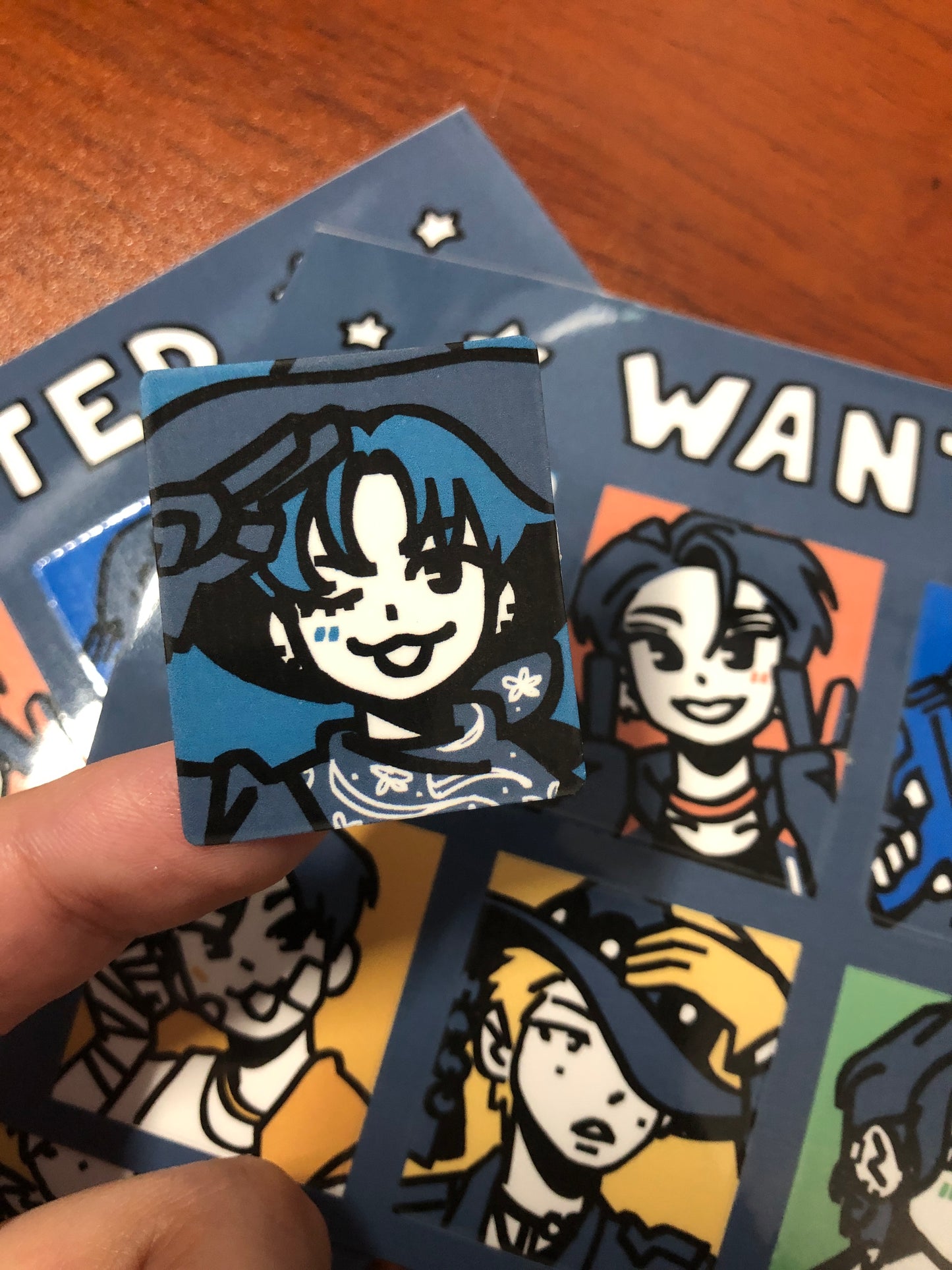 Wanted Sticker Sheets
